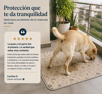 PuppyPad – La solución práctica para la higiene de tu mascota + (🎁Limpiador de Olores y Manchas + 3 Libros🎁)